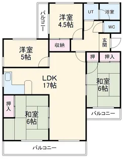 ビラ・デ・シーマ【3階】の間取り