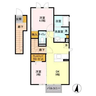 メゾン・ド・ティアラ【2階】の間取り