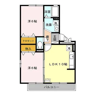 コンフォール A【3階】の間取り