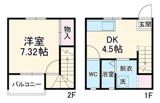 サンハイム【A号室】の間取り