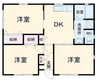 パルデロートD【1号室】の間取り
