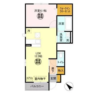 アネシス Ⅱ【1階】の間取り