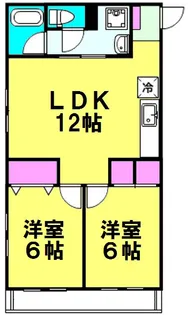USパレスⅡ【1階】の間取り