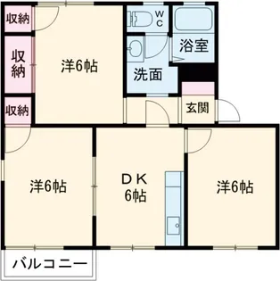 コンチェルト・ハウスA【2階】の間取り