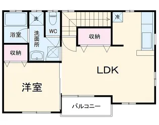 プライム【2階】の間取り