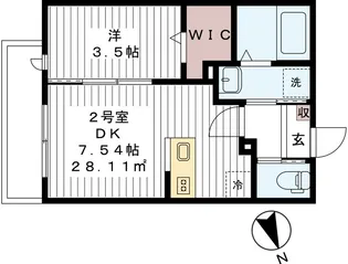Sprout八潮【1階】の間取り