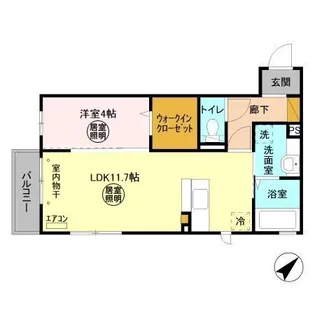 パークドオートム A【3階】の間取り