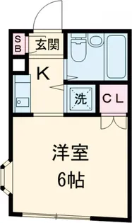 イーストハイツ【2階】の間取り