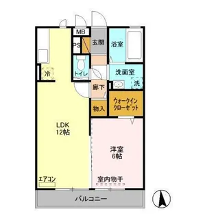 サウスプラザ【3階】の間取り