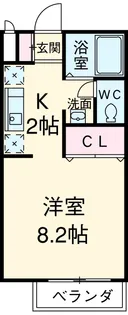 パークサイドビレッジ2番館【1階】の間取り