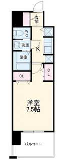 LaDouceur黒川Ⅱ【203号室】の間取り