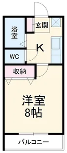 サンピュアグリーン【2階】の間取り
