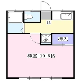ハイヴィレッジ狭山ヶ丘【205号室】の間取り