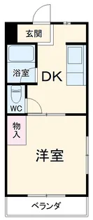 リヴィエールⅠ【407号室】の間取り