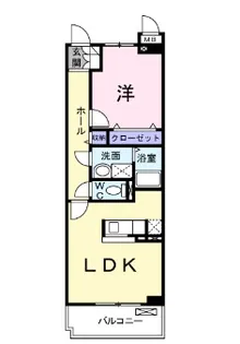 アルカンシェル森東【2階】の間取り