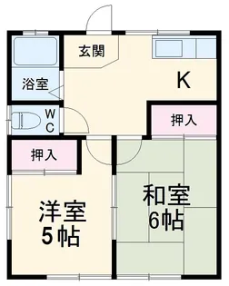 ポエム88【1階】の間取り