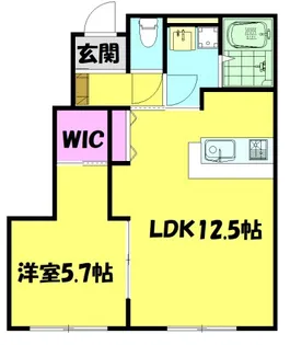 エル・パラシオⅤ【101号室】の間取り