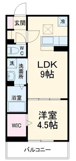 Spica【1階】の間取り