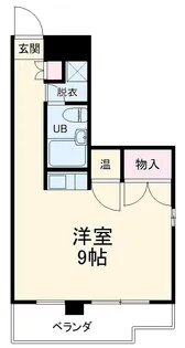 ファミール【4A号室】の間取り