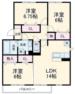 RACCOLTA【2階】の間取り
