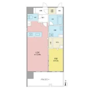 高畑T−2マンション【3階】の間取り