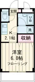 FーCITY東葛西【3階】の間取り