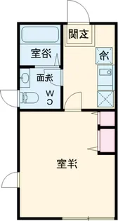 ハルミテラス亀有【4階】の間取り