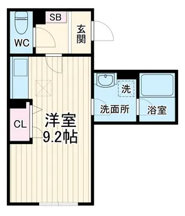 チューダーハウス常盤【2階】の間取り