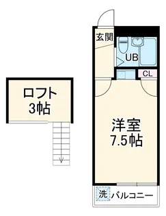 アーバンハイム宮原【202号室】の間取り
