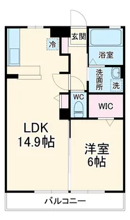 グランシャリオ D【3階】の間取り