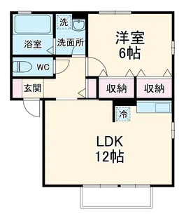 COMFORT【1階】の間取り