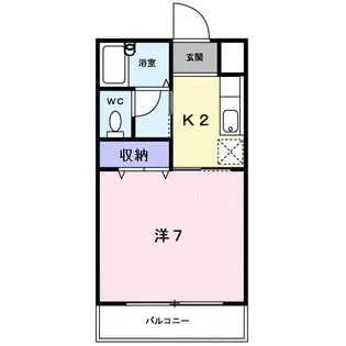 ティアラ【1階】の間取り