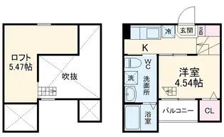 GROWTH【1階】の間取り