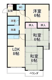 サンサーラ・キトーⅡ【103号室】の間取り