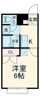 アムール 大平【2階】の間取り
