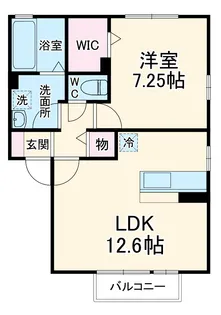リビングタウン三橋西A【2階】の間取り