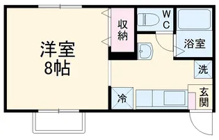 ハイツ ノア【1階】の間取り