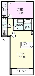 Grace玉池【1階】の間取り