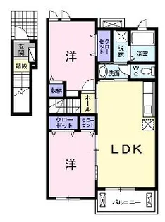 サンヒルズTAKANE【2階】の間取り