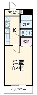 Grace Haruoka【302号室】の間取り