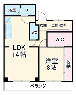 マンションオオノ【4階】の間取り