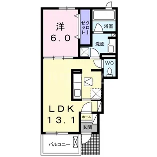 LIASU【1階】の間取り