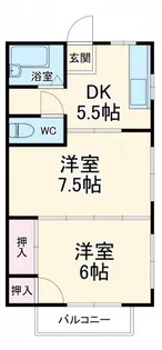 ポルポーラB【2階】の間取り