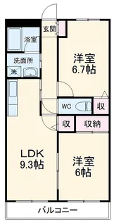 ピース1【3階】の間取り