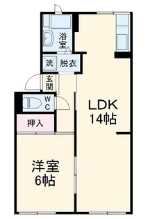 コーポ春日【201号室】の間取り
