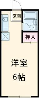 アズーレ八王子【103号室】の間取り