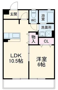 WINコート【202号室】の間取り