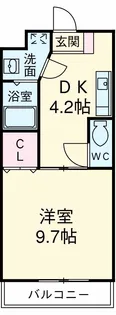 フローラル堀木【505号室】の間取り