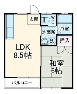 MP−Ⅷ番館【102号室】の間取り