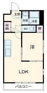 グランドヒルズ水里1番館【2階】の間取り